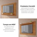 Ver imagem 6 de Painel para TV até 50 Polegadas 135CMX90CM Safira Marrom