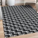 Ver imagem 6 de Tapete Sala Quarto Tecido Jacquard Antiderrapante 2.50m X 2,00m:dallas Marinho