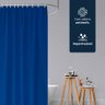 1 Cortina Box Banheiro PVC Grossa Antimofo Ilhós Az 140x230 - 2