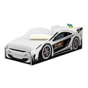 Ver imagem 2 de Cama Carro com Baú Infantil Branco com Colchão