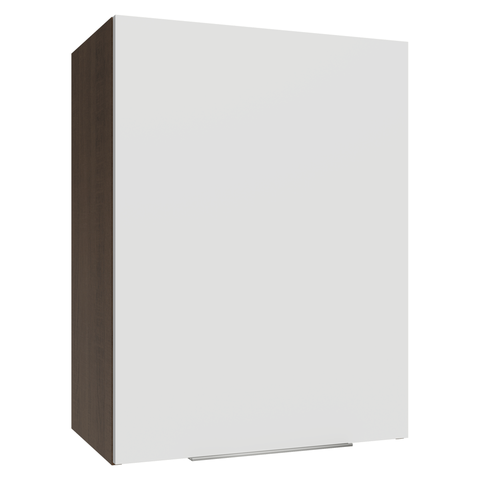 Armário Aéreo 50cm 1 Porta Rustic/Branco Stella Madesa