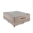 Ver imagem 1 de Cama + Box Airtech Colchão Ortobom Queen 158cm Springpocket Bege