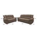 Ver imagem 5 de Conjunto Estofado 2 e 3 Lugares Cordoba