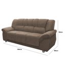 Ver imagem 4 de Conjunto Estofado 2 e 3 Lugares Cordoba