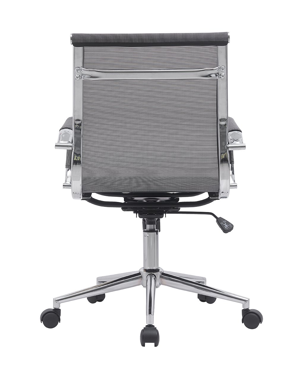 Cadeira Escritório Diretor Eames em Tela - Cinza:4 Cadeiras - 6