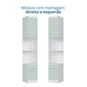 Ver imagem 5 de Módulo Mesa Cabeceira 2 Portas e 1 Gaveta Infinity