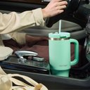 Ver imagem 2 de Copo Térmico Streeterville Verde Água Reef Contigo | 1,18l