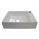 Ver imagem 1 de Cuba para Banheiro em Mármore Sintético com Base 40x29,5cm Prisma Cozimax