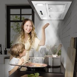 Coifa Amzchef Embutida 30", Aço Inox, 900 Cfm, 3 Velocidades e Led - 8