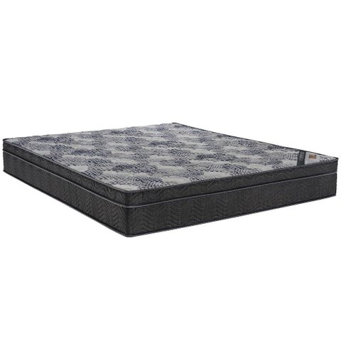 Colchão Solteiro Ortobom Iso Molas Superpocket Ortopillow Preto/azul 88x188x35