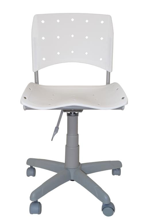 Cadeira Giratoria Ergoplax Secretaria BC - Branco - 2