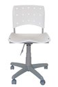 Ver imagem 2 de Cadeira Giratoria Ergoplax Secretaria BC - Branco