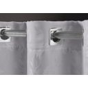 Ver imagem 3 de Cortina 3,00x2,50 Sala Quarto Cozinha Varão Tecido Jacquard:cinza