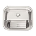 Ver imagem 1 de Tanque de Encaixe para Embutir Hera 34l em Aço Inox Polido 50x40 - Tramontina 94400407