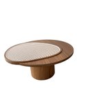 Ver imagem 2 de Mesa de Centro Lume 60cm Freijó Palha