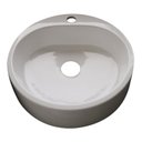 Ver imagem 1 de Cuba Para Banheiro em Mármore Sintético 35,5cm Curve com Base Cozimax