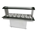 Ver imagem 1 de Buffet aquecido Polar 12 cubas BRQ12-220v (Cubas Não Acompanham o Produto)
