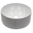 Ver imagem 1 de Cuba Para Banheiro em Mármore Sintético 35cm Domo Cozimax