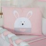 Kit para Berço Bebê Coelho 10 Peças - Rosa - 4
