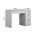 Ver imagem 6 de Mesa Nails Rubi Ripado 117x50 Cm com Aspirador