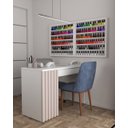 Ver imagem 2 de Mesa Nails Rubi Ripado 117x50 Cm com Aspirador