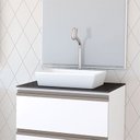 Ver imagem 3 de Cuba para Banheiro em Louça 39,5x31cm Línea Cozimax Branco