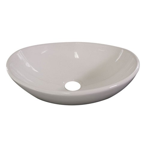 Cuba para Banheiro em Louça 32x41cm Bali Cozimax Branco