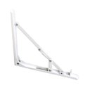 Ver imagem 1 de Suporte Dobrável 30 cm Leve (60 Kg) para Mesas e Prateleiras Branco Balls 01 par