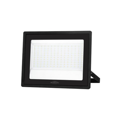 Refletor Blumenau Led Tech Pro 150w Preto Bivolt 6500k Luz Branca