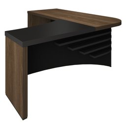 Mesa Escritório em L 200cm Lado Direito A06 - Mpozenato Executiva - 6