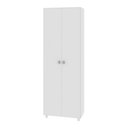 Ver imagem 1 de Sapateira Vertical 57cm com 2 Portas e 7 Prateleiras Multimóveis Cr35394 Branca
