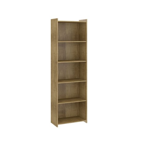 Estante Livreiro Mdp 57x183x30cm 0700:carvalho