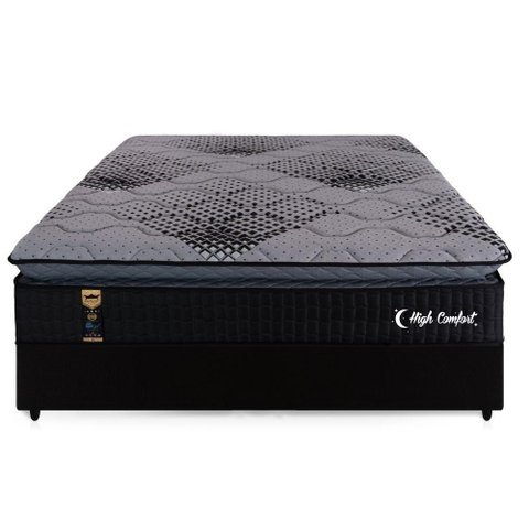 Conjunto de Cama Box Casal High Confort 1,38x 1,88 Cm Hellen
