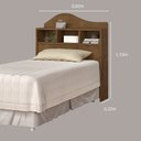 Ver imagem 3 de Cabeceira Box Solteiro 0,90 Irlanda Jequitibá J&A Móveis