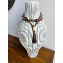 Ver imagem 1 de Colar de Mesa Grande Modelo Sementes