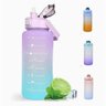 Garrafa Motivacional Medidor Água 2 Litros Fitness Moda - 4