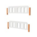 Ver imagem 4 de Beliche Solteiro Ônix com Cama Auxiliar Branco com Mel Acompanha Luminária Nuvem