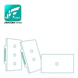 Interruptor Inteligente Jwcom 2 Botões Wi-fi Touch 4x2 - 5