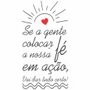 Ver imagem 3 de Adesivo de Parede Decorativo Frase Vai Dar Tudo Certo!