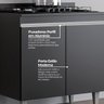 Armário Cozinha Balcao Cooktop 4 ou 5 Bocas 2 Portas 1 Tampo Cor,:preto - 3