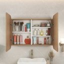 Ver imagem 2 de Espelheira para Banheiro Tereza Cristina 70cm - Fabribam Catedral