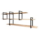 Ver imagem 4 de Nicho Prateleira Estante Suspensa Estilo Industrial Elegante