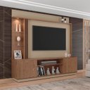 Ver imagem 2 de Home Painel Atlanta Sala TV 65 Polegadas c/ LED Freijo/Fendi