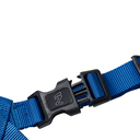 Ver imagem 3 de Peitoral Ajustável em X e Guia para Cães Azul Marinho - M