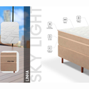 Ver imagem 7 de Colchão Super King Molas Ensacadas 193x203x32cm New York Mannes Bege/Branco