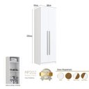 Ver imagem 6 de Módulo Guarda-Roupa 80cm com 2 Portas e Prateleiras Integrato