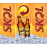 Adesivo Geladeira Envelopamento cerveja skol - 1