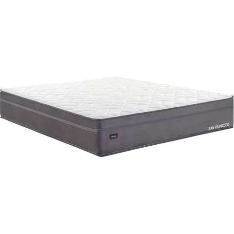 Colchão Super King Molas Superlastic 193x203x32cm San Francisco Mannes