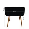 Mini Berço Moises Suede Preto - D'classe Decor - 5
