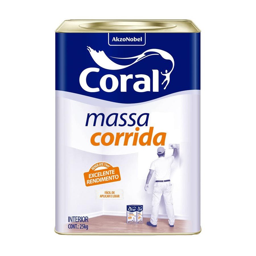 Massa Corrida Coral 25kg - 1